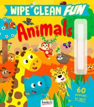 Paperback Wipe Clean Fun: Animals Book