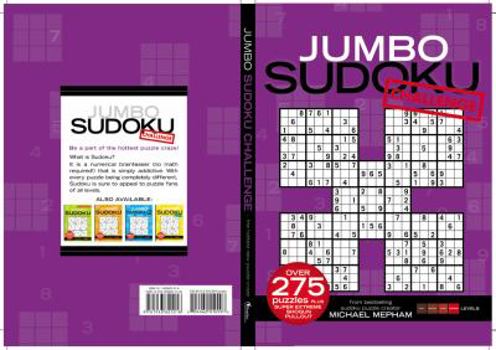 Paperback Jumbo Sudoku Challenge Book