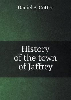Paperback History of the town of Jaffrey Book