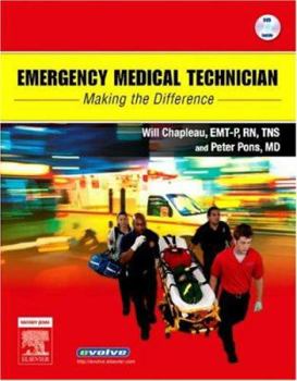 Paperback Emergency Medical Technician: Making the Difference [With CD-ROM] Book