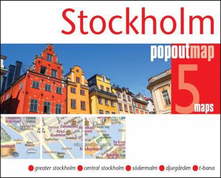 Stockholm Popout Map