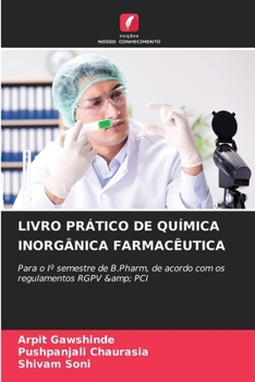 Paperback Livro Prático de Química Inorgânica Farmacêutica [Portuguese] Book