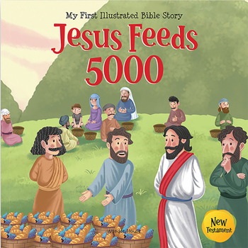 Paperback Jesus Feeds 5000 Book