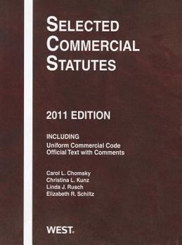Paperback Selected Commercial Statutes Book