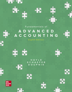 Loose Leaf Loose Leaf for Fundamentals of Advanced Accounting Book