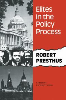 Paperback Elites in the Policy Process Book