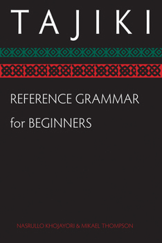 Paperback Tajiki Reference Grammar for Beginners Book