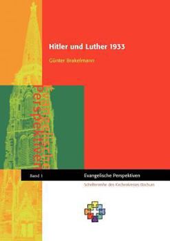 Paperback Hitler und Luther 1933 [German] Book