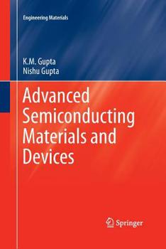 Paperback Advanced Semiconducting Materials and Devices Book