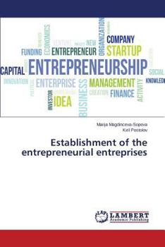 Paperback Establishment of the entrepreneurial entreprises Book