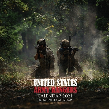 Paperback United States Army Rangers Calendar 2021: 16 Month Calendar Book