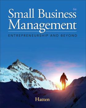 Hardcover Small Business Management: Entrepreneurship and Beyond Book