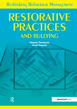 Paperback Restorative Practices and Bullying Book