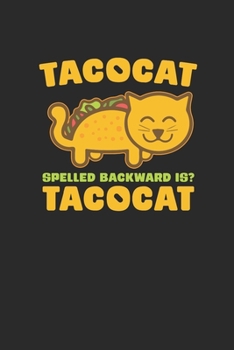 Paperback Tacocat: Tacos, Graph Paper (6 x 9 - 120 pages) Snack Themed Notebook for Daily Journal, Diary, and Gift Book