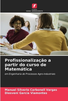 Paperback Profissionalização a partir do curso de Matemática [Portuguese] Book