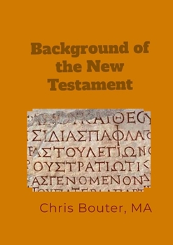 Paperback Background of the New Testament Book
