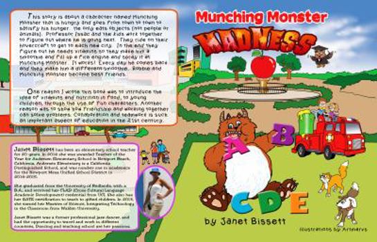 Paperback Munching Monster Madness Book