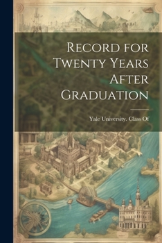 Paperback Record for Twenty Years After Graduation Book