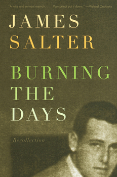 Paperback Burning the Days: Recollection (Ambassador Book Awards) Book