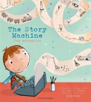 Paperback The Story Machine Book