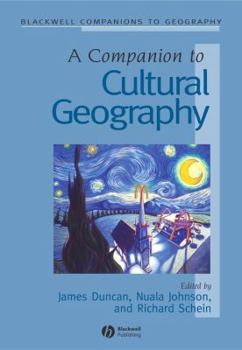 Hardcover A Companion to Cultural Geography Book