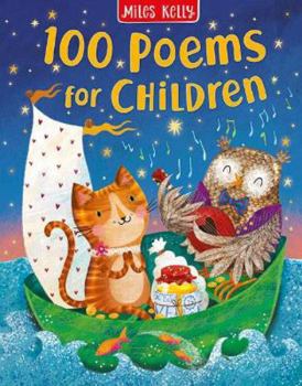 Hardcover 100 First Poems: Beautiful Gift Book Presents 100 Illustrated Poems Book