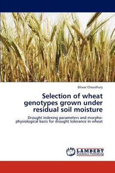 Paperback Selection of Wheat Genotypes Grown Under Residual Soil Moisture Book