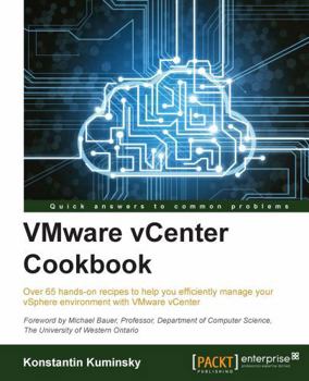 Paperback VMWare vCenter Cookbook Book