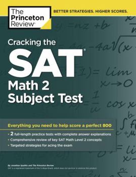 Paperback Cracking the SAT Math 2 Subject Test Book