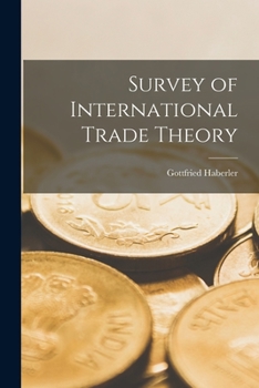 Paperback Survey of International Trade Theory Book