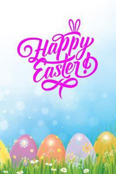 Paperback Happy Easter: Isometric Dot Pape Notebook for Kids Featuring 120 Pages 6x9 Book