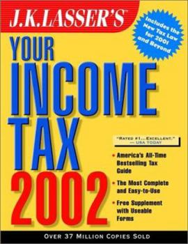 Paperback J.K. Lasser's Your Income Tax 2002 Book