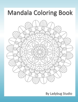 Mandala Coloring Book: Beautiful flower and geometric designs for your coloring  and relaxing pleasure.  Test your colors page.