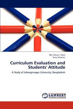 Paperback Curriculum Evaluation and Students' Attitude Book