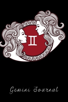 Gemini Journal : Zodiac Star Sign Journal: 6x9 Journal Paper 100 Pages Matte Cover