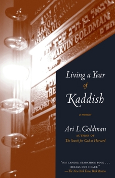 Paperback Living a Year of Kaddish: A Memoir Book