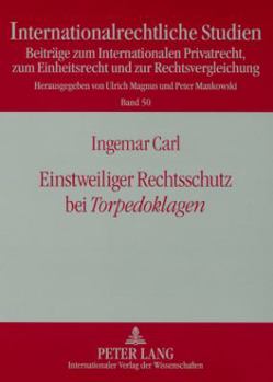 Paperback Einstweiliger Rechtsschutz Bei Torpedoklagen [German] Book