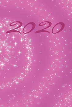 Paperback Grand Fantasy Designs: 2020 Kalligrafie pink rosa Glitzer - Monatsplaner 15,24 x 22,86 [German] Book