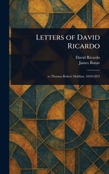 Hardcover Letters of David Ricardo Book