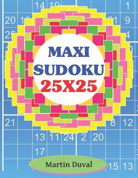 Paperback Maxi Sudoku 25x25 Book
