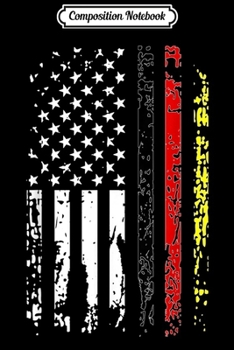 Composition Notebook: American German Flag Distressed USA Germany Flag Gift  Journal/Notebook Blank Lined Ruled 6x9 100 Pages