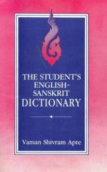 Paperback The Student's English-Sanskrit Dictionary Book