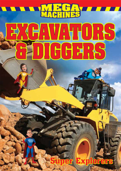Paperback Excavators & Diggers Book