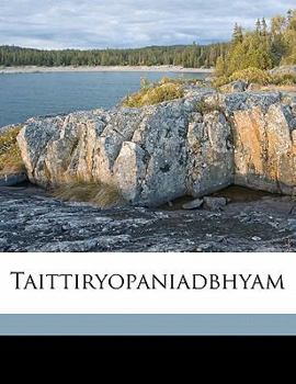 Paperback Taittiryopaniadbhyam [Sanskrit] Book