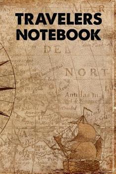 Paperback Travelers Notebook: Travel Notepad Notebook Book