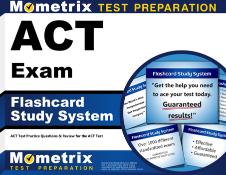 ACT Exam Flashcard Study System: ACT Test Practice Questions and Review for the ACT Test
