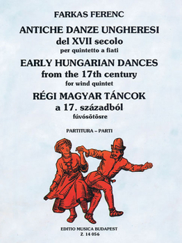 Paperback Early Hungarian Dances: Woodwind Quintet Book