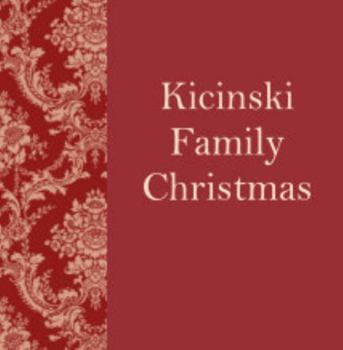 Hardcover Kicinski Family Christmas Book