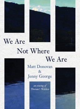 Paperback We Are Not Where We Are Book