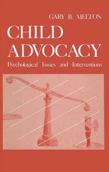 Paperback Child Advocacy: Psychological Issues and Interventions Book